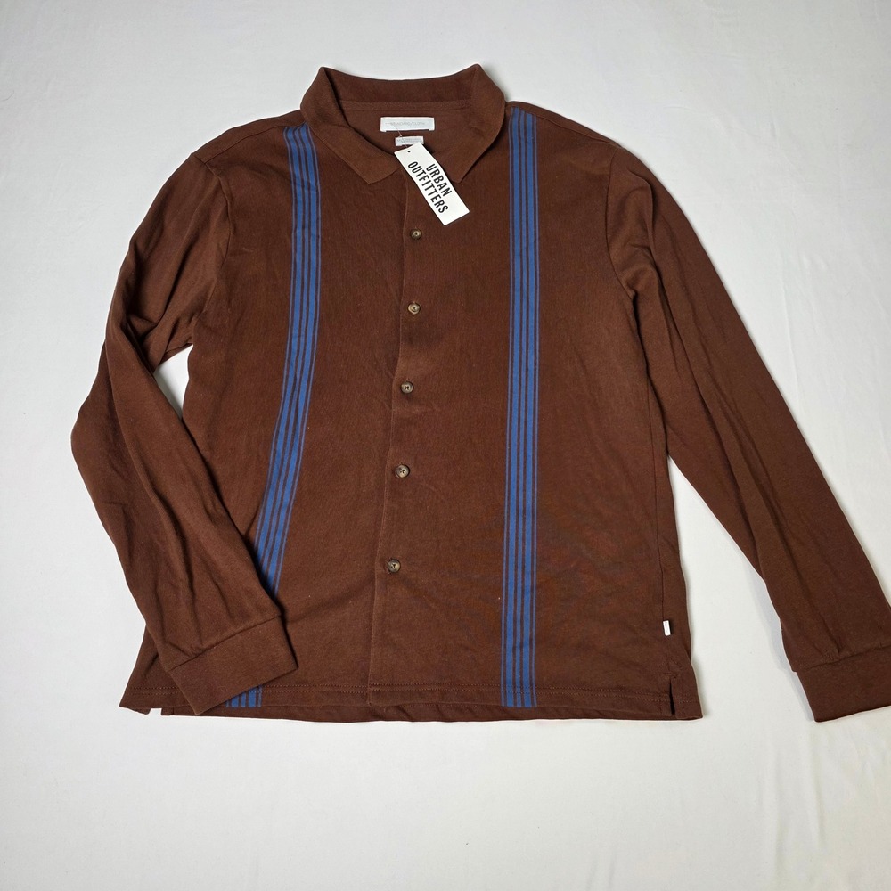 Urban Outfitters Vtg Standard Cloth Long Sleeve Button Down Mens M NWT